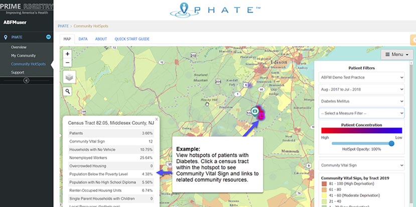 PHATE Screen Shot - Hotspotting